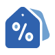 Employee Discounts Icon